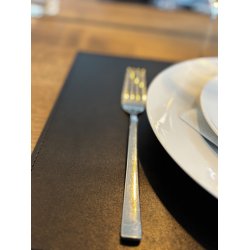  Dkkeserviet i rektangulr form lavet af gte lder - Hard - Elegant design - 30x45 cm - vlg farve