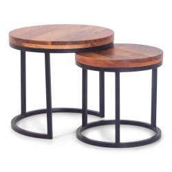 Runda sm insttningsbord - 2 st. JORHI