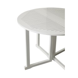 Rundt butterfly mahognibord - Model Isabella