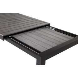 Vedligeholdelsesfrit havebord til 6-10 pers, 205/275x100 - Model: Johan - Vlg farve