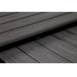  Johannes Havebord til 8-10 personer. sort UV-beskyttet nonwood og alu. Vlg farve.