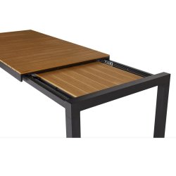 Vedligeholdelsesfrit havebord til 6-10 pers, 205/275x100 - Model: Johan - Vlg farve