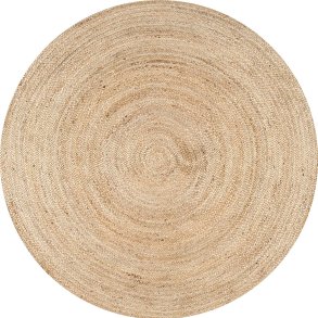 Danmarks nok billigste Jutetppe rundt - EKSTRA NEDSAT  - diameter 180 cm.
