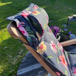 Dkstolshynde i blomsterdesign - bl. PERFEKT HYNDE TIL DINE DKSTOLE!!!