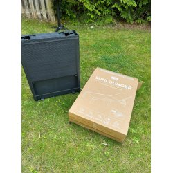 Keter solvogn plast 58 x 187,5 x 29 cm. MODERNE SOLVOGN TIL DIN UDENDRS INDRETNING!!