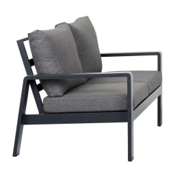 Kamelia lounges�t | 2-personers loungesofa, to komfortable loungestole og stilrent sofabord