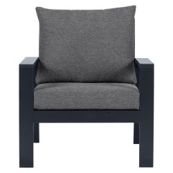 Kamelia lounges�t | 2-personers loungesofa, to komfortable loungestole og stilrent sofabord