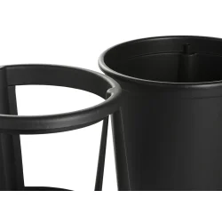 Praktisk kartoffelkrukke i PP-plast - �30 x H26 cm