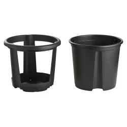 Praktisk kartoffelkrukke i PP-plast - �30 x H26 cm