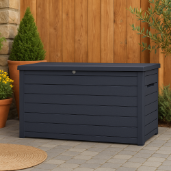 100 % vandtt Keter hyndeboks Ontario MEGA  870L. KMPE HYNDEBOKS I MRKEGR!!