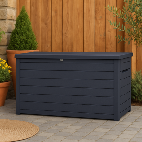 100 % vandtt Keter hyndeboks Ontario MEGA  870L. KMPE HYNDEBOKS I MRKEGR!!