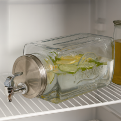 Charmerende dispenser til fest eller hverdag - Tap direkte fra kleskabet - 3 Liter