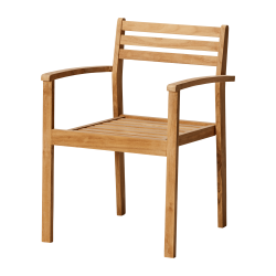 Lkkert stort havembelst i gyldenbrunt goldteaktr med 6 behagelige stole Model: Oxford