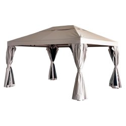 JULIO vandtt Pavillon Str. 3x4 meter - Elegance og Skygge til Din Have