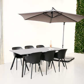 Kvilibrismus havembelst - 6-8 personer - Sort - Kan tle alt slags vejr!