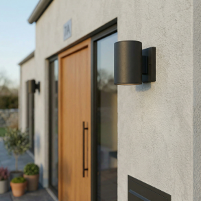 Solcelle V�glampe med Varm Hvid LED lys - Elegant Udend�rs Belysning