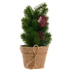 Kunstigt Juletr - M/5LED - H33CM - Med IP20 Batteriboks ( indendrs brug) HYGGELIGT LED TR TIL JUL