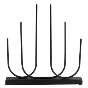 Trappestage - M/6LED - M/TIMER - IP20 Batteriboks indendrs brug. MODERNE LYS!! 