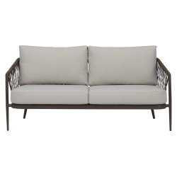 "Deep seat" Sofagruppe i UV-beskyttet polyrattan med all-weather hynder/puder og bord -Model: Havana