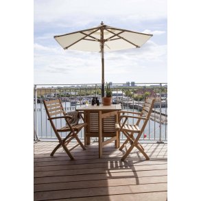 Luksus altan parasol. INKL. beslag - Vandtt + Dug har UV50+ solbeskyttelse - Vlg farve