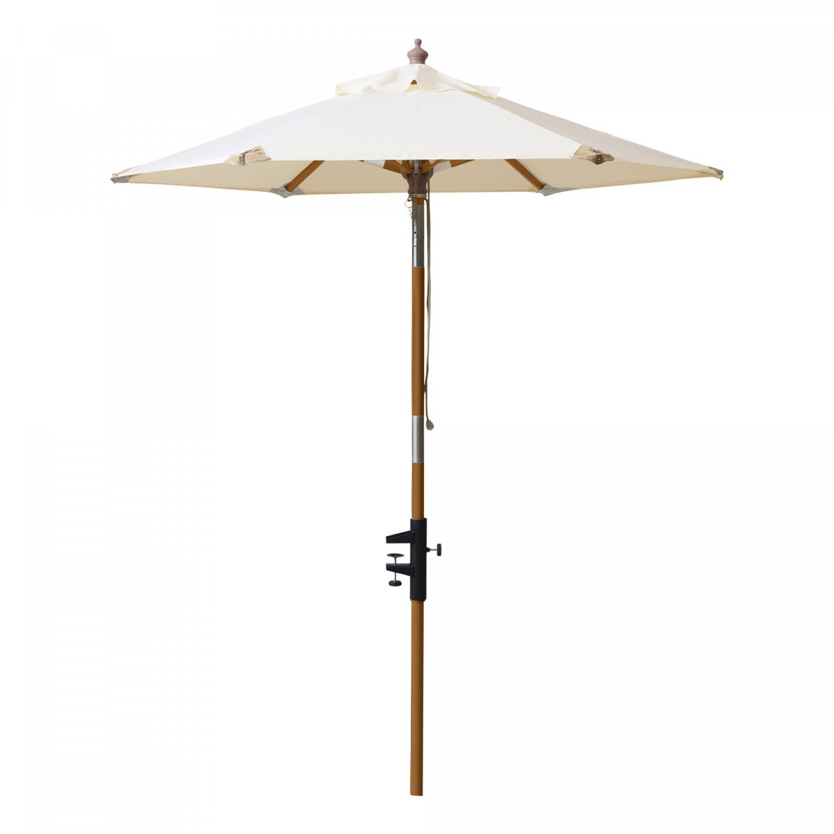 Luksus altan parasol - teak stok. parasollen