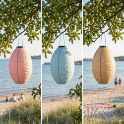 Dacore Solcelle Lanterne 22 x 32 cm - Hyggelig belysning til haven - Flere farver!