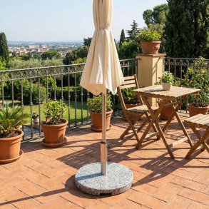 Parasolfod granit - Rund 20 KG