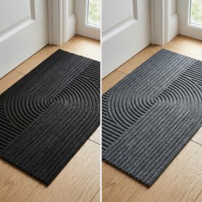 Hold entr�en ren med stil � moderne d�rm�tte 45x75 cm i gr� eller sort