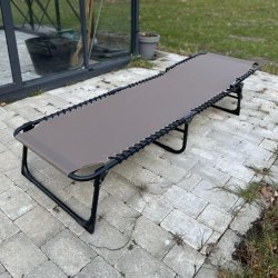 Ltt hopfllbar solstol med 4 olika rygglgen - Modell Rosa