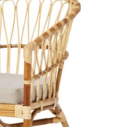 Loungest til 4 personer - loungesofa, to loungestole og bord - Henderson