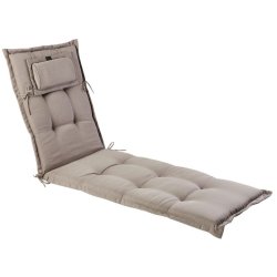 Solvognshynde Lux m/ Nakkepude i struktur syet polyester, s man ikke bliver svedig! - Flere Farver