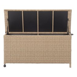 Hyndeboks med 100% vandtt lux. overtrk - Den perfekte opbevaringslsning. Kan st ude hele ret.