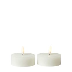 Smarte LED Jumbo Fyrfadslys - Dia. 7 cm