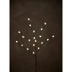  Batteridrevet gren - M/20 LED - M/Timer - IP20 Batteribox til indendrs brug HYGGELIG BELYSNING!!