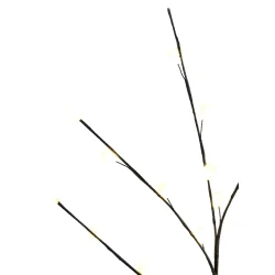  Batteridrevet gren - M/20 LED - M/Timer - IP20 Batteribox til indendrs brug HYGGELIG BELYSNING!!