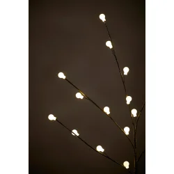  Batteridrevet gren - M/20 LED - M/Timer - IP20 Batteribox til indendrs brug HYGGELIG BELYSNING!!