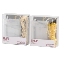 Lyskde - IP20 Batteriboks, Kun til indendrs brug. VARMT LYS TIL VINTEREN!!  - Vlg Strrelse!!