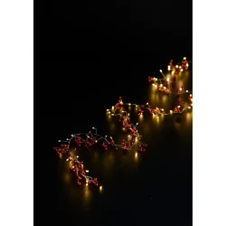 Snebr lyskde M/72 LED med IP 20 Batteriboks indendrs brug - UNIK LYSKDE!!