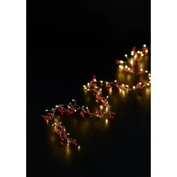 Snebr lyskde M/72 LED med IP 20 Batteriboks indendrs brug - UNIK LYSKDE!!