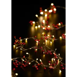 Snebr lyskde M/72 LED med IP 20 Batteriboks indendrs brug - UNIK LYSKDE!!