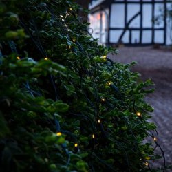 Lyskde til gardinet - Lav Energi LED lysgardinkde - 100 LED - 110x100 cm