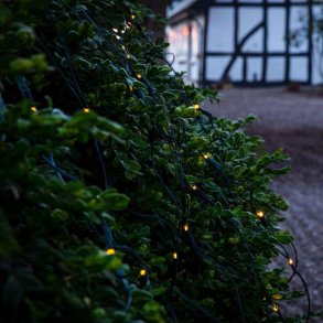 Lavenergi lysnet LED - 160 LED lys og 200cmx150cm. stort. Perfekt til juletiden