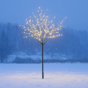 MEGA STORT  lystr p fod med spyd med 380 LED og timer - 2 Meter - Inde/Ude