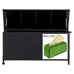 Ultimativ hyndeboks - beskytter mod regn og insekter om hele ret rundt - Sort farvet hyndeboks