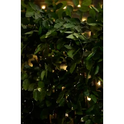 Solar Micro LED Lysk�de 11 m � Varmhvide LED Lys til Have og Terrasse