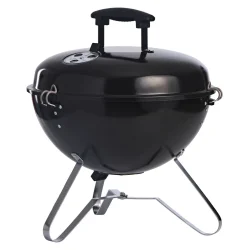 Picnic Kuglegrill �37 cm � Kompakt Kulgrill med L�g og Grilltang