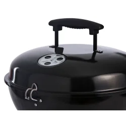 Picnic Kuglegrill �37 cm � Kompakt Kulgrill med L�g og Grilltang