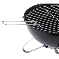 Picnic Kuglegrill �37 cm � Kompakt Kulgrill med L�g og Grilltang