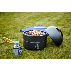 Transportabel Moderne Gasgrill �35 cm � Kompakt Bordgrill med Grill Flex System