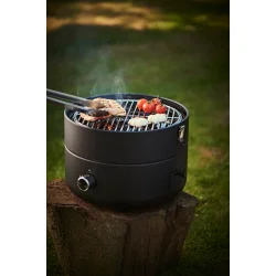 Transportabel Moderne Gasgrill �35 cm � Kompakt Bordgrill med Grill Flex System
